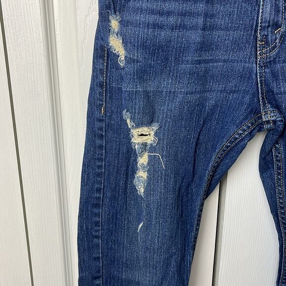 Levi’s 511 Slim Jeans Distressed Dark Blue 29 - Picture 5 of 12